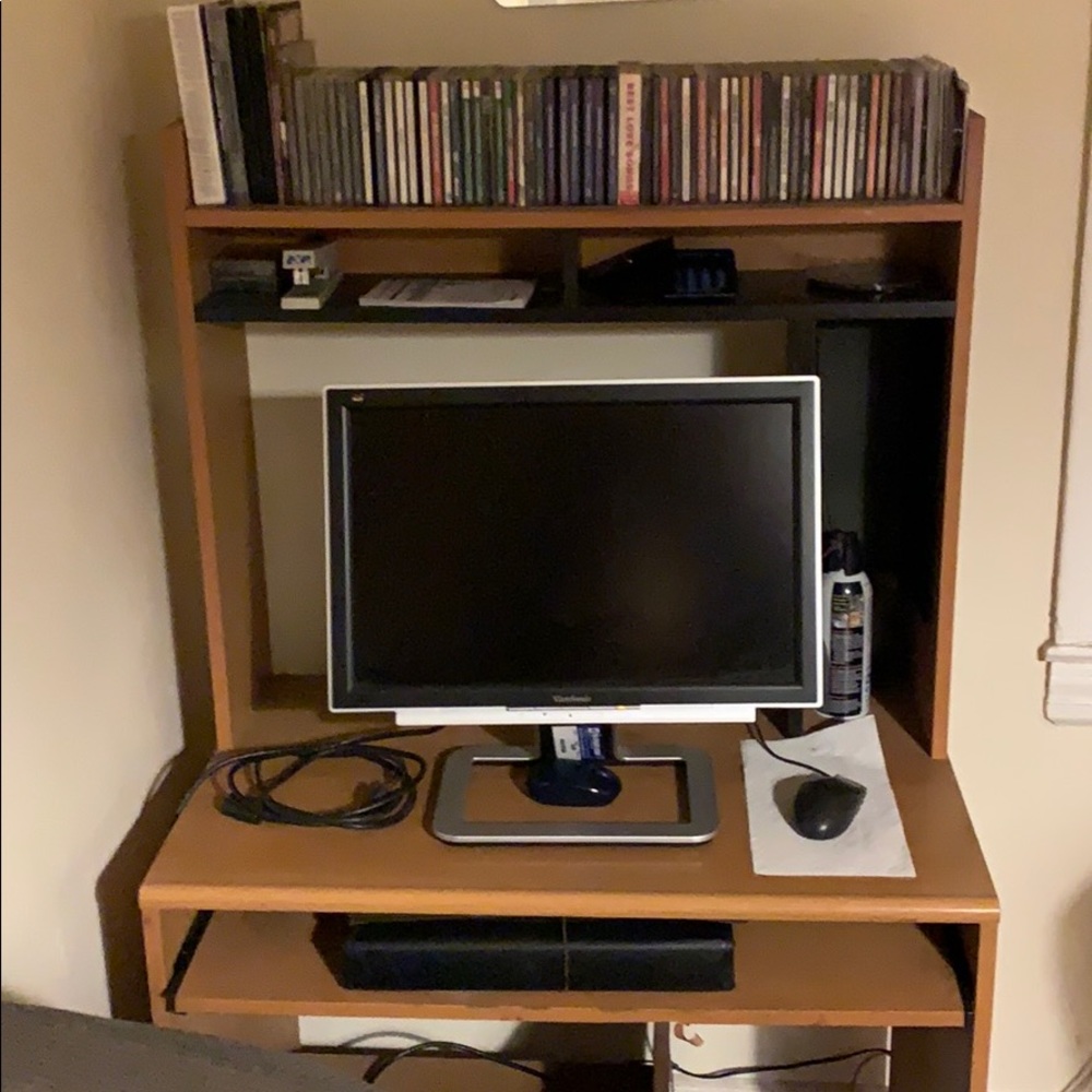 Everything for 50 just screen desk chair cd movies